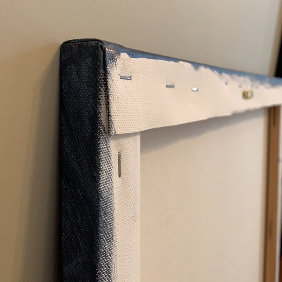 Original Abstract Seaside Acrylic Painting on Canvas 20 x20” - Picture 4 of 4